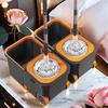 Spin Mop Set with 6 Reusable Mop Heads Microfiber Mop Heads 360 Degree Rotation Stainless Steel Handle Floor Cleaning System