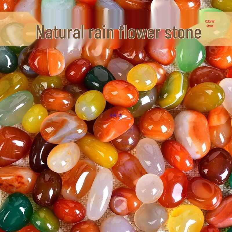 Natural Ocean Chalcedony Agate Stones for Aquariums, Gardens, and Flower Pots