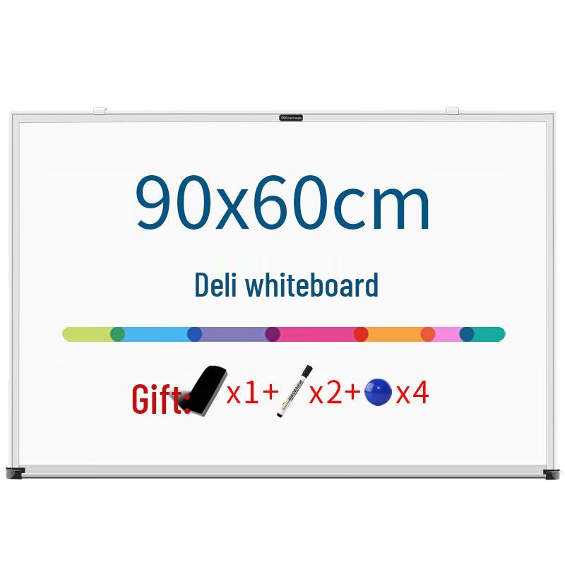 Deli 90x60cm Magnetic Wall Whiteboard