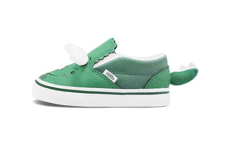 Vans Slip-On   V Toddler  Triceratops  VN0A4UWD17L 25.5