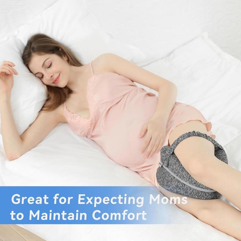 Leg Pillow Knee Pillow for Side Sleepers Leg Pillows for Sleeping Knee Cushion for Sleeping Suitable for Relieving Leg Knee Pain