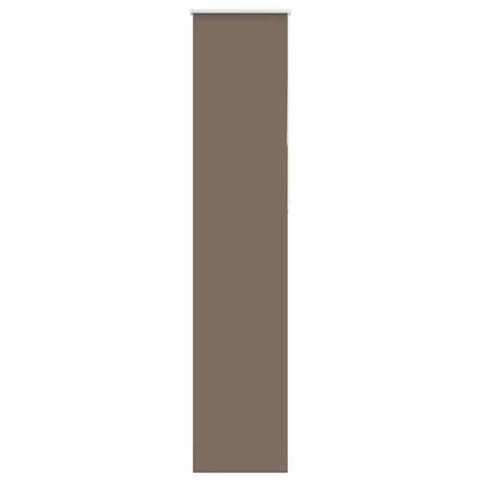 VidaXL Store enrouleur occultant café 40x210cm largeur du tissu 35,7cm, store de jour et de nuit, store de cuisine, store 4011038
