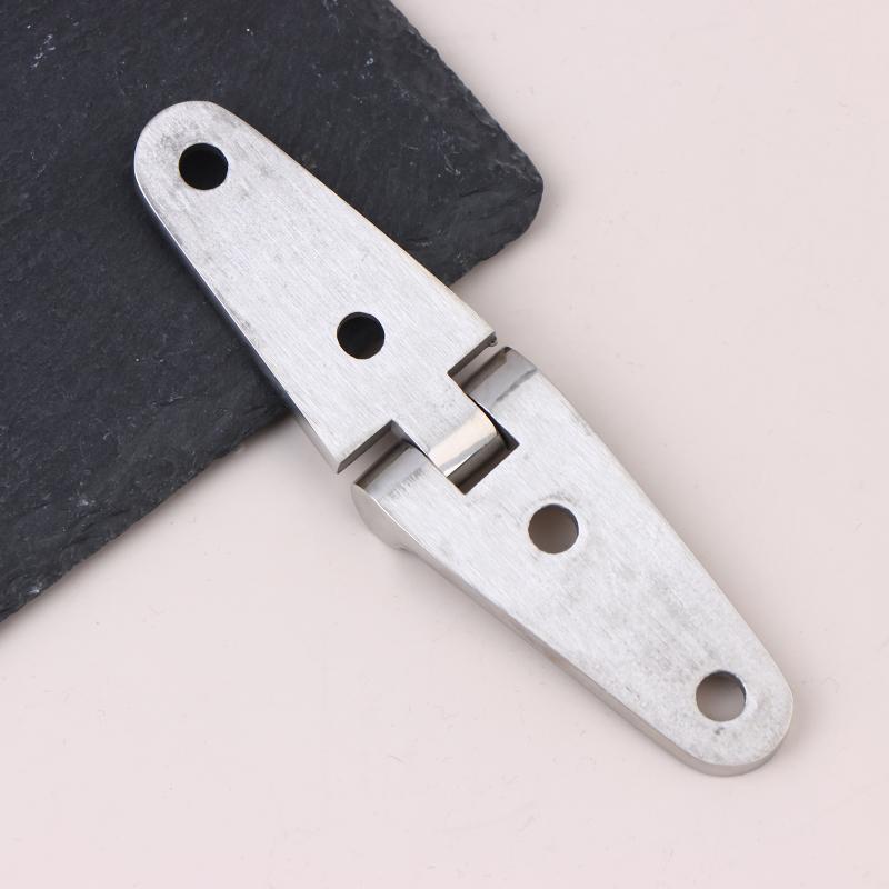 1 Pezzo Acciaio Inossidabile Marino 316 102*26*4mm Robusta Cerniera a Strap para Porta di Barca Fusa 4 Fori Lucidatura a Specchio Ferramenta per Barca