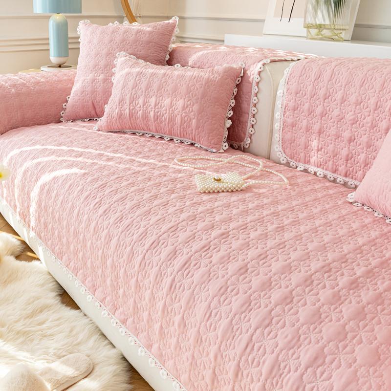Sofa Cushion Four Seasons General Fabrics Simple Modern Fresh Sofa Cover Cover Towel Winter Three-Seat