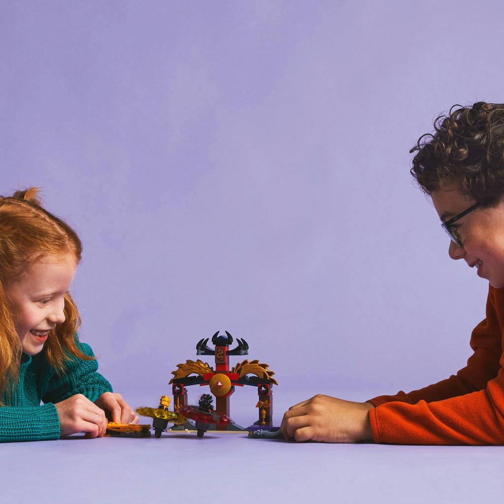 LEGO Ninjago Dragon Spinjitzu Battle Pack Toy Birthday Present Blocks Educational Boys Girls Kids Ages 6 7 8 9 Battle Robot 71826