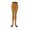 Gothic-Punk-Strumpfhose für Damen, gestreift, Regenbogen, lange Strumpfhose, Halloween, Weihnachten, hohe Taille, Cosplay-Strumpf, elastische, dünne Legging