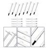 Chrome T-Type Valve Cover Bolt Kit for SBC Chevy 283/327/350