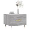 VidaXL Table basse Sonoma gris 50x50x40 cm Bois d'ingénierie 829360