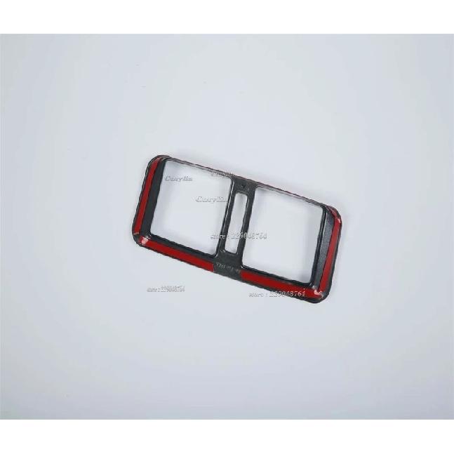 For Nissan Navara NP300 2017 2018  Interior Rear Armrest Box Frame Air Condition Vent Outlet Cover Trim Accessories
