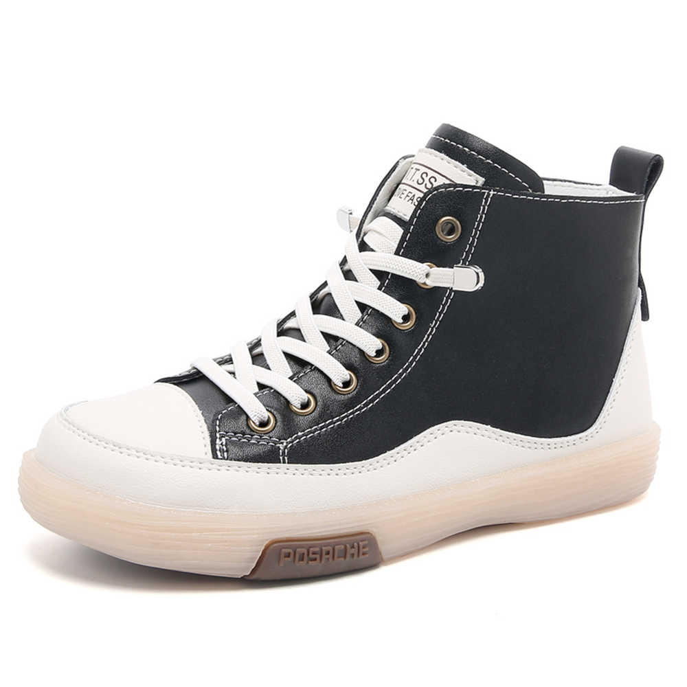 Fashion High-top Anti Slip Heels Ladies Luxury Thick Sole Shoes For Women Blue Boot Sneakers Sports Sneskers 2025new High Tech