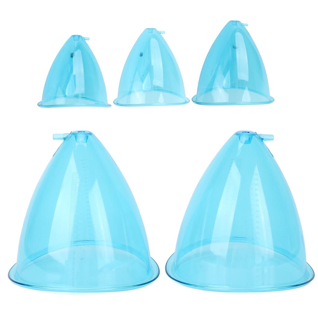 2pcs Cupping Therapy Cup Set Suction Massage Vacuum Therapy Machine Accessories for Buttocks