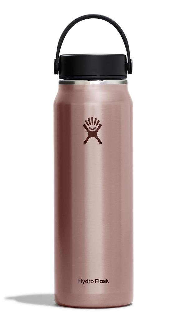 Lightweight Wide Mouth Stainless Steel Water Bottle, 32oz (946ml), Quartz, Lightweight, Insulated (Official Japanese Product)