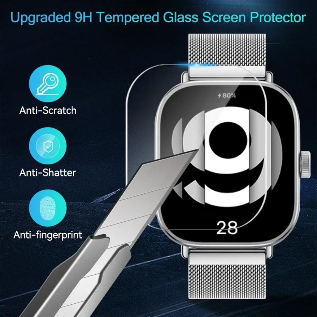 Tempered Glass for Xiaomi Redmi Watch 5 3 Active Lite Smart Watch Screen Protector Anti-Scratch Mi Redmi Watch 4 Prottiecve Film