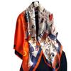 High-quality Luxurious Silk Scarves Headband Scarfs Neck Scarf For Women Chain Silk Scarf Women's Decorative Shawl