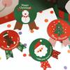 80 teile/satz Weihnachten Label Papier Aufkleber Paket Abdichtung Aufkleber für Cookie Süßigkeiten Nüsse Paket