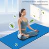 Thick Non-Slip Yoga Mat for Silent, Shock-Absorbing Fitness & Aerobics - Odorless, for Men & Women