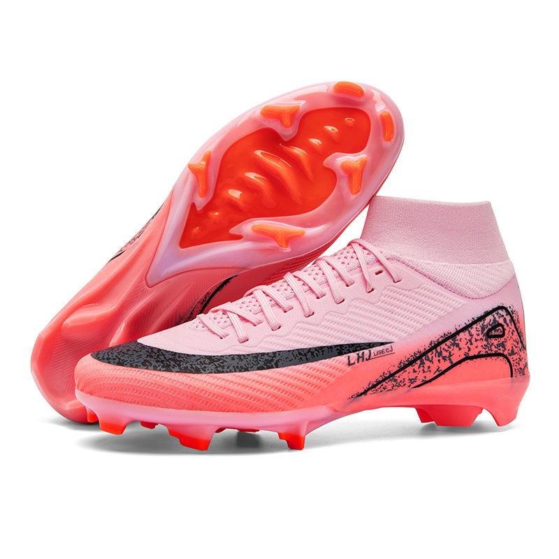 Nieuwe Chinese Voetbalschoenen Voor Jongens En Tieners Ag Noppen Voetbalschoenen Voor Competitie Training Antislip Voetbalschoenen 37