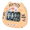 Digital Kitchen Timer Countup Countdown Cartoon Animal Sound Flash Alert Easy Operation with Stand for Cooking Teaching