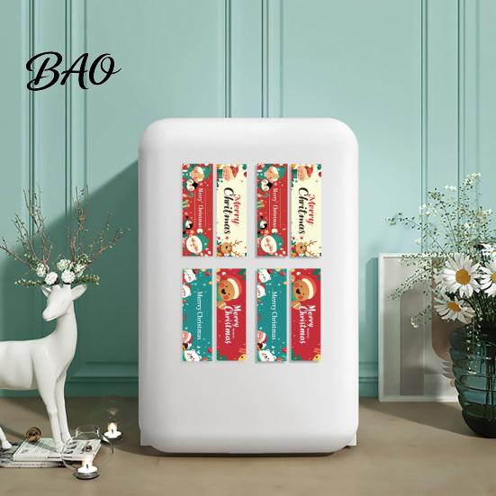 Christmas Gift Sealing Stickers Stickers, Self-adhesive Decorative Labels, Coated Paper Sticker Rolls Roll for Envelope Seals And Boxes Handmade