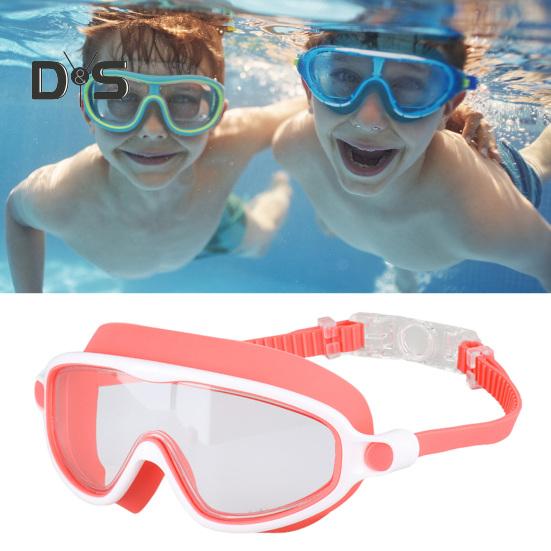 Okulary do pływania z zestawem słuchawek dousznych, regulowana konstrukcja, wodoodporne, przezroczyste, przeciwmgielne, okulary do pływania dla dzieci