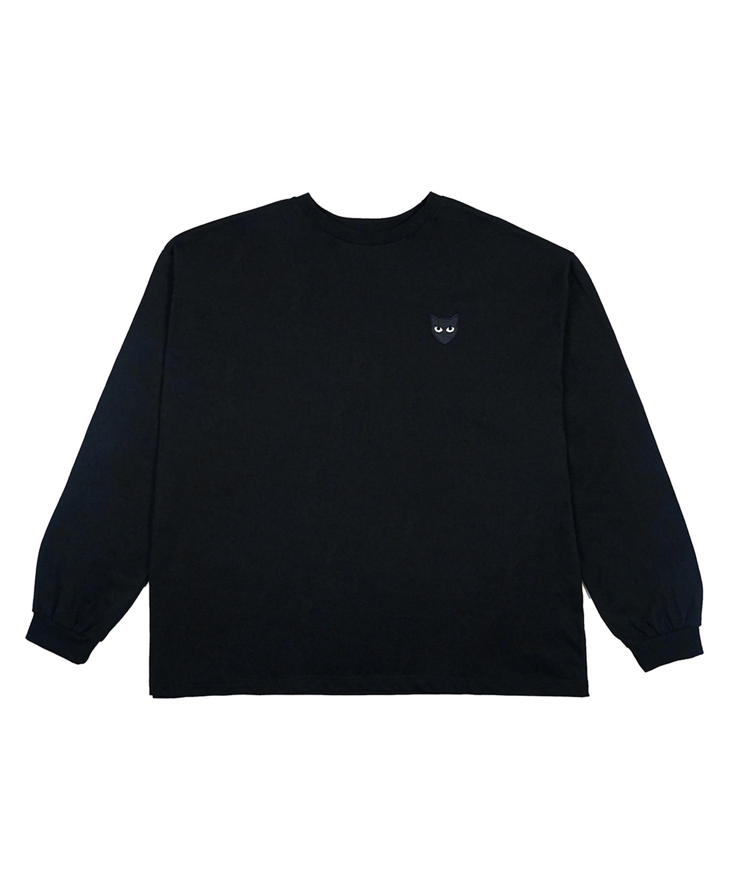 Etosome Cat Patch Long Sleeve (Black/Unisex) Black/2