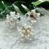 Gifts Starfish Flower Flower Cufflinks Beads DIY Button Cover Sewing Accessories Pearl Decorative Buttons Evening Wear