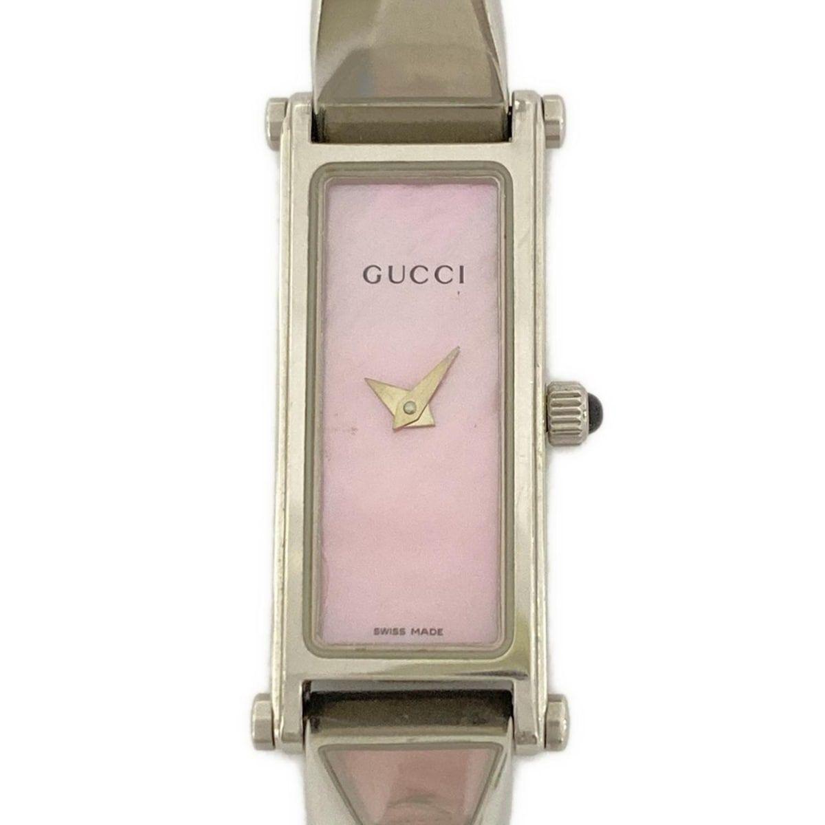 Used GUCCI Watch - 1500L Ladies Shell Dial Pink