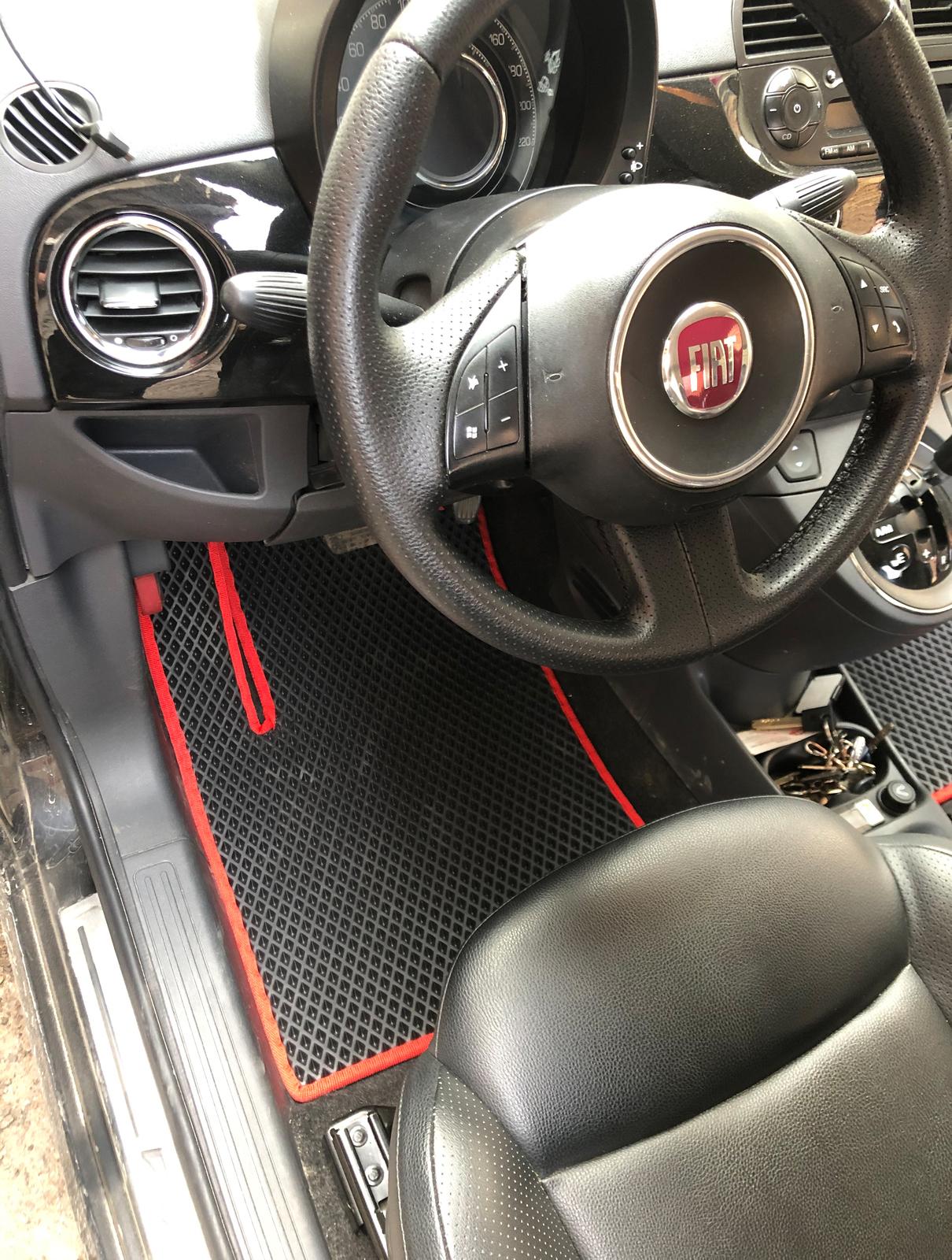 

Килимки EVA 500 (чорні) для Fiat 500/500L
