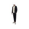 FILA Solid Color Logo Label Hooded Jacket Men jackets Black F11M318508F-BK