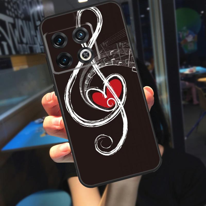

Music Note Funda For OnePlus 12 12R 13 R 11 9 10 Pro 8T 9RT 10T OnePlus Nord N20 N30 CE 4 2 3 Lite Case OnePlus 10Pro