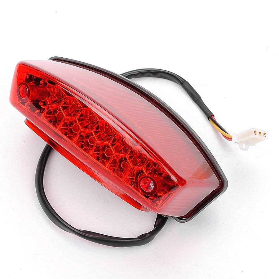 Rear Brake Tail Light Replacement For Suzuki ATVs - Fits Eiger 400, LTZ400, Vinson 500, Ozark 250 (2002-2007)