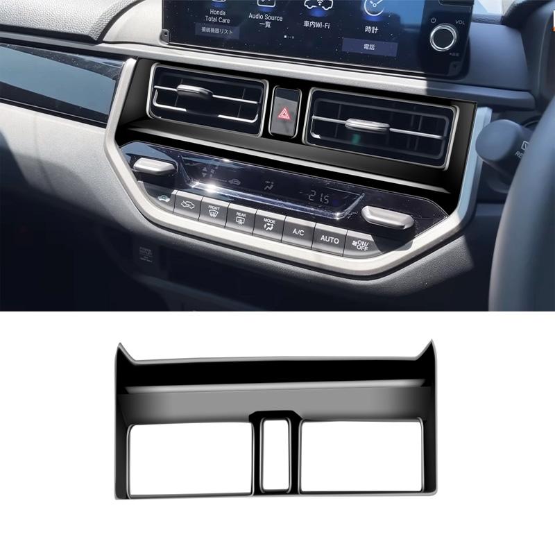 For HONDA WR-V WRV 2024 2025 ABS piano black interior accessoires  door handle window control panle Handbrake air outlet cover