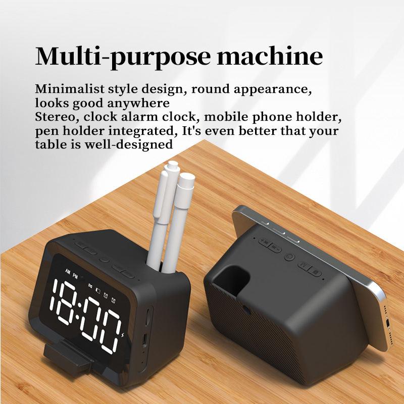 Multi-functional Digital Alarm Clock G9 Reloj LED Digital Desk Clock Display Temperature Week Calendar Table Alarm Clock Light