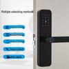 Smart Bluetooth Fingerprint Door Lock with App and Card Swipe Control