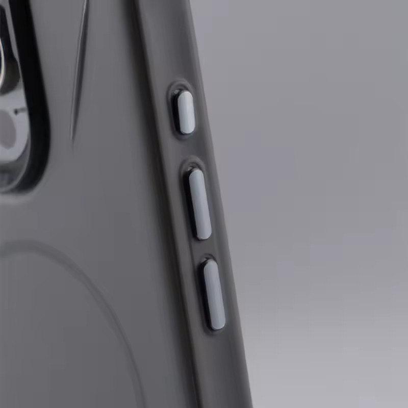 Magnetic Wireless Charging MagSafe Phone Case for iPhone 16 16pro Max 15 14 Pro 13 12 Matte Hybrid Shockproof Hard Armor Cover