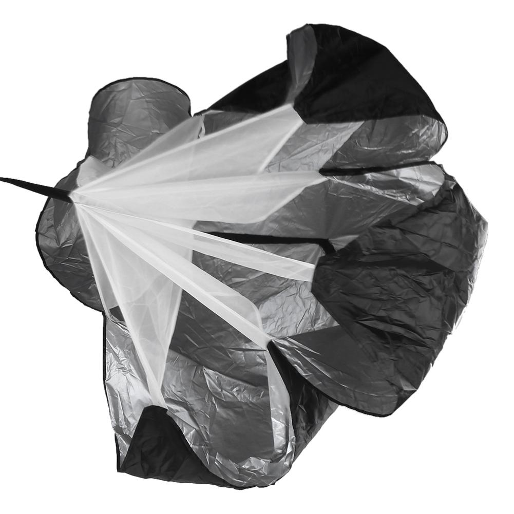 Training Resistance Parachute Power Umbrella Freeweight Running Strength Exercise Black
