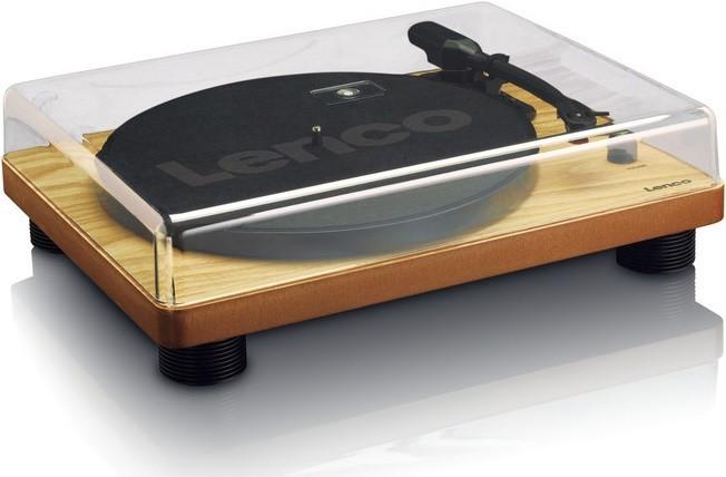 Lenco Ls-50 Gramofon Z Wbudowanymi Głośnikami Drewno