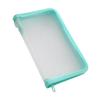 Portable Clear File Bag Zippered Closure Storage Pouches Multifunctional Receipt Organiser For School Office Supplies