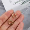 Simple Geometry Circle Women Men Silver Plated Party Accessories Hoop Earrings Huggie Earrings Fashion Jewelry Gift Ear Clips