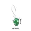 12PCS Plastic Easter Eggs Happy Easter Day Decors with Hangable Lanyards Colorful Eggs for Outdoor Easter Decors