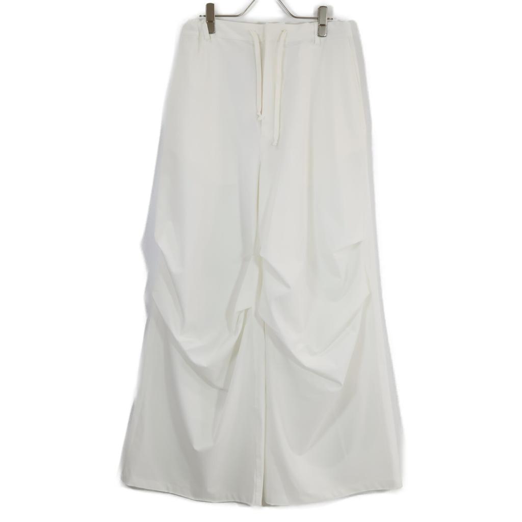 MM6 [/Domestic Regular/24 Years Old] S52KA0474 Wide Leg Twill Trousers Wide Trouser Pants/ Bottoms 38 whiteUsed