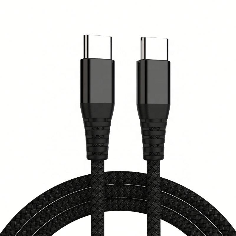 5A Fast Charging Type-c to Type-c Advanced Color Data Cable Is Suitable for All Type-c Interface Devices