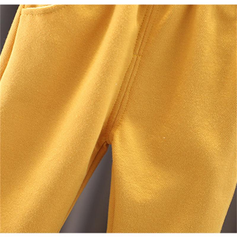 New Spring Autumn Baby Girls Clothes Kids Outfits Children Boys T-Shirt Pants 2Pcs/Sets Toddler Sports Costume Infant Tracksuits