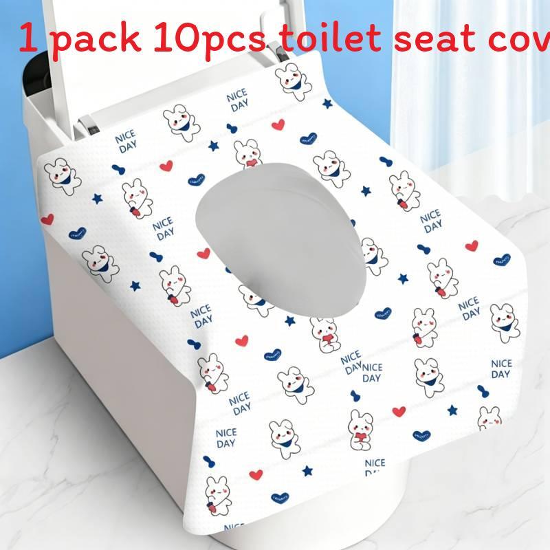 Travel Disposable Toilet Cover Nonwoven Waterproof Paper For Portable Bathroom Use