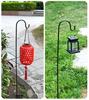 Iron Sheep Hook Garden Lamp Stand for Outdoor Decor