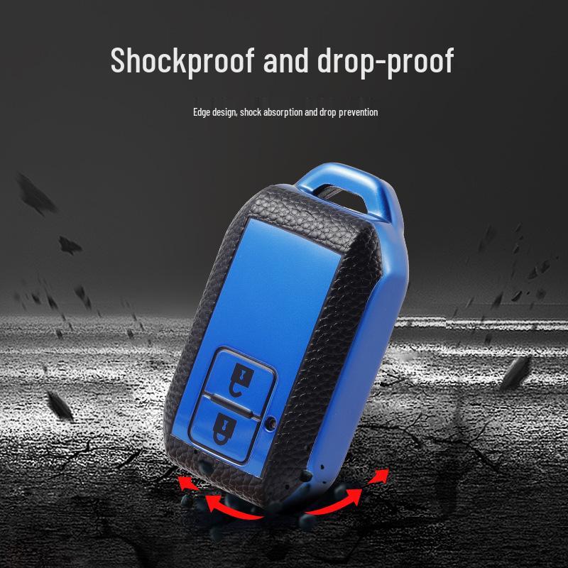 Suzuki Jimny Mazda Leather Key Case: Protective Cover for Car Keys