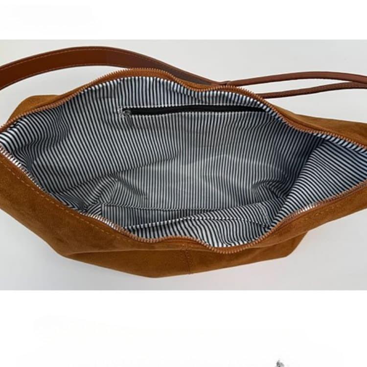 2025 new retro one-shoulder dumpling bag