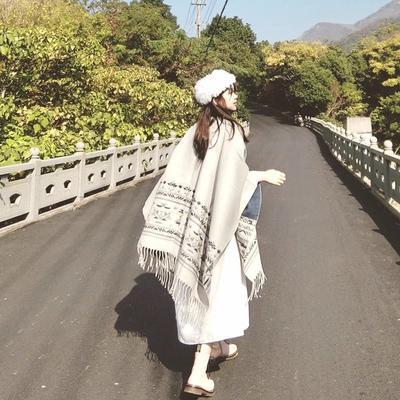 Sunscreen Shawl Women'S Air-Conditioned Room Shawl Women'S Cloak Women'S Premium Blanket Luggage