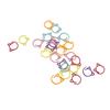 24Pcs Stitch Markers Metal Zinc Alloy Multicolor Cute Cat Locking Marker for Sewing Knitting