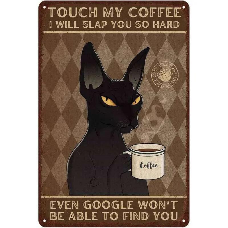 Cats Metal Tin Signs Being Normal Is Boring Wall Decoration Plaque Vintage Poster Iron Painting for Home Cafe Garden Club Bar 26T010 26T0104